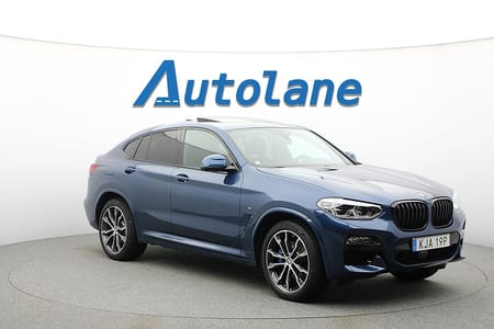 BMW X4 xDrive30i xDrive 30i M-Sport, H/K, Pano, HUD Sommarkampanj 4,99%
