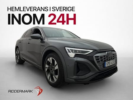 Audi Q8 55 e-tron quattro Q S-Line Pano B&O 360° Drag Skinn Luftfjäd