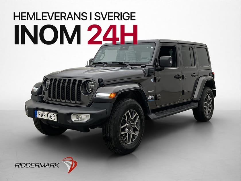 Bild 3 av Jeep Wrangler Unlimited 4xe Sahara Alpine Drag Kamera