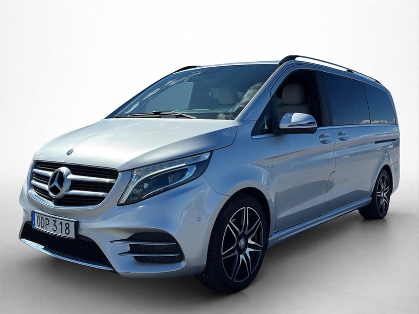 Bild 1 av Mercedes-Benz V 250d 3.1t 250 AMG Värmare El-Dörrar 360° Drag Skinn