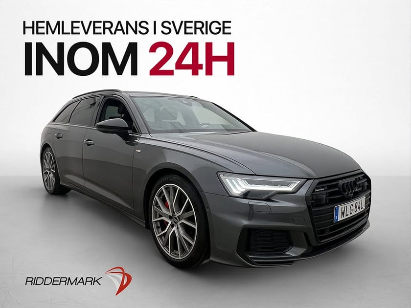 Bild 1 av Audi A6 Avant 55 TFSI e quattro Q S-Line Cockpit B&O Pano 360° MOMS