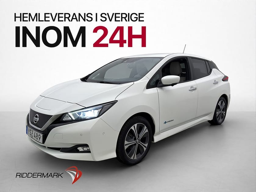 Bild 3 av Nissan Leaf 150hk Tekna BOSE 360° Navi Halvskinn Rattvärme