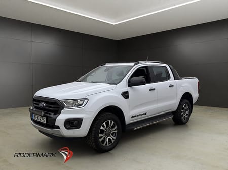 Ford Ranger Dubbelhytt Wildtrak 213hk 4x4 Ny-Kamrem Värm Drag Diff Moms