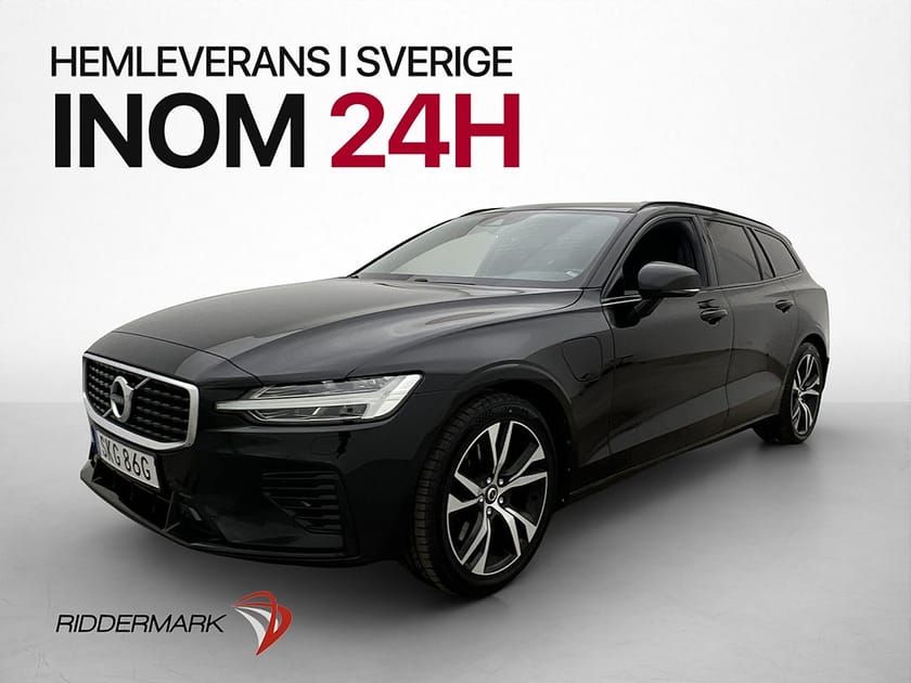 Bild 3 av Volvo V60 T8 AWD R-Design Pano Läder Värmare Orrefors Drag