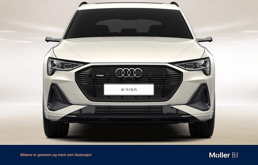 Bild 2 av Audi e-tron 55 quattro 408hk S-LINE Pano/Luft/Drag/VirtuellaSpeglar
