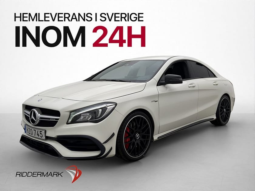 Bild 1 av Mercedes-Benz AMG CLA 45 4MATIC Coupé CLA45 381hk Aero Sportavgas H/K Kamera