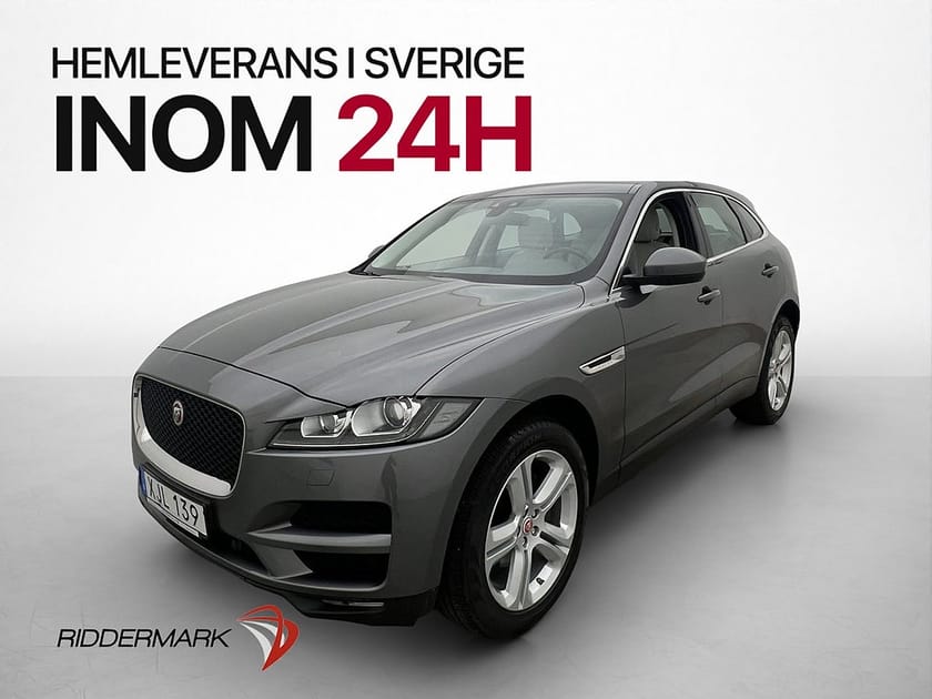 Bild 3 av Jaguar F-Pace 25t AWD 250hk Drag Pano Navi Kamera Läder