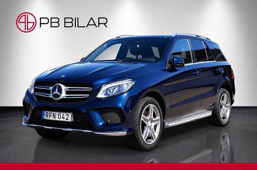 Bild 1 av Mercedes-Benz GLE 350 d 4MATIC 4M 9G AMG Line Pano Drag Läder Navi 360°