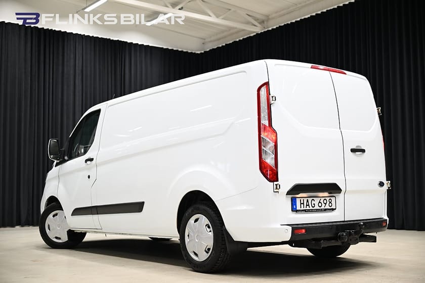 Bild 4 av Ford Transit Custom 300 130HK L2|Automat|V-Inredd|Drag|Värmare|NyKamrem