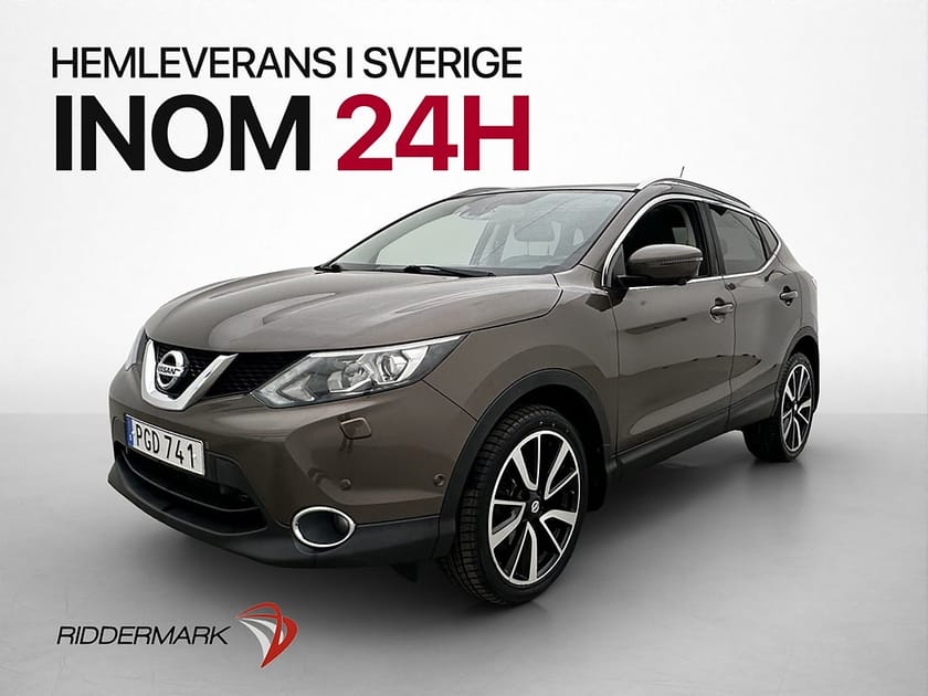 Bild 3 av Nissan Qashqai 1.6 130hk Tekna Pano 360° Navi Halvskinn