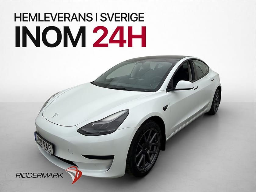 Bild 4 av Tesla Model 3 Standard Range Plus Sv-Såld Drag AP Pano 360°