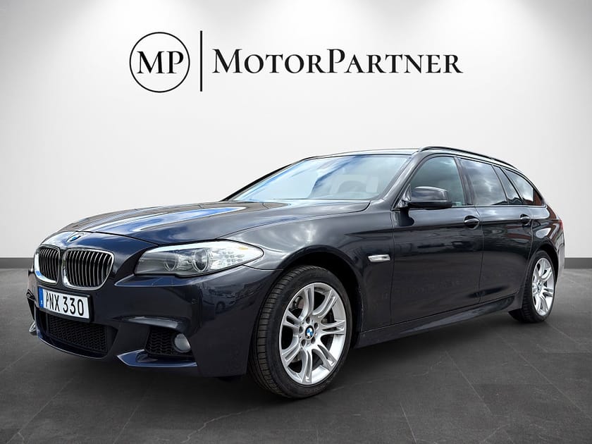 Bild 3 av BMW 520d Touring Steptronic M Sport Navi Dragkrok Skinn