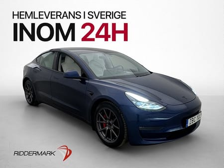 Tesla Model 3 Long Range AWD 440hk Kamera Pano Autopilot
