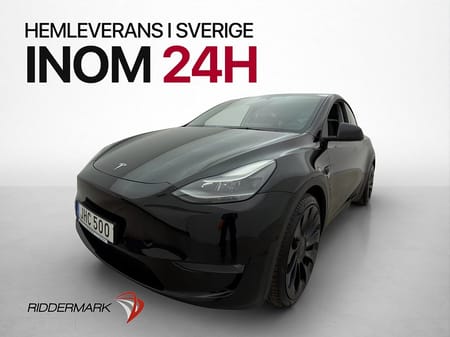 Tesla Model Y Performance 534hk Autopilot Pano