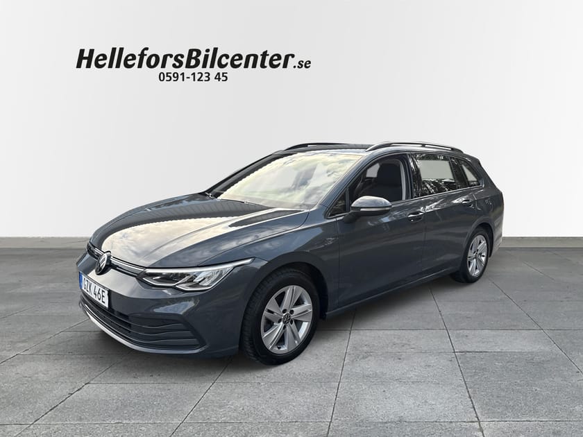 Bild 1 av Volkswagen Golf Sportscombi Sportcombi AUT 130hk MHEV P-sensorer Carplay Vhjul Ergo Active stol