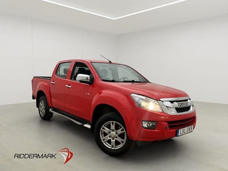 Isuzu D-Max Crew Cab 2.5 4WD M/K-Värmare Dragkrok Skinn Farthållare