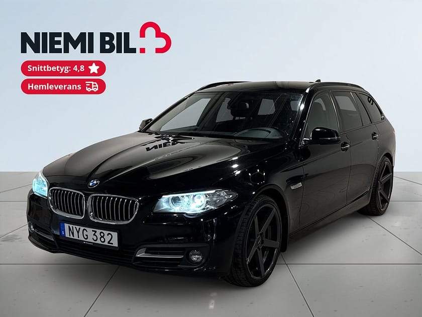 Bild 1 av BMW 520d xDrive Touring Steptronic Drag Dvärm Kamera Skinn SoV