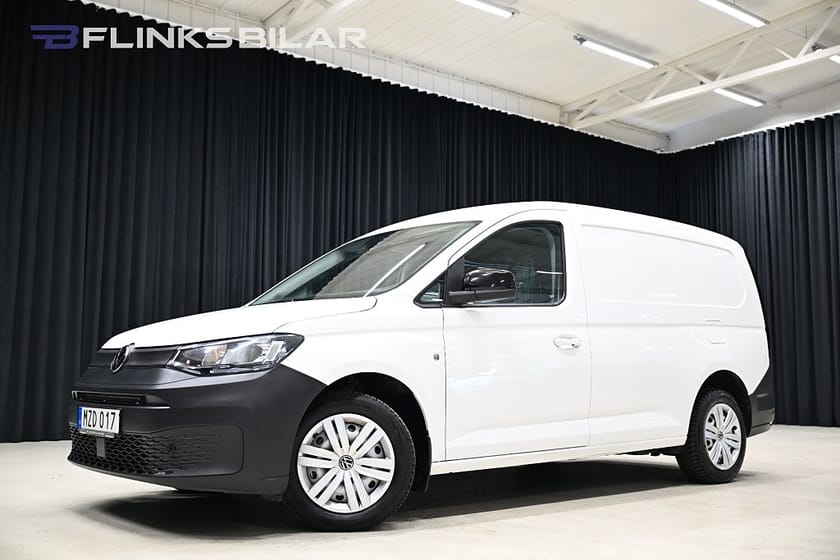 Bild 1 av Volkswagen Caddy Cargo Maxi DSG 122HK Inredd|Drag|Värmare|EnÄgare|M-Värmare|Leasbar
