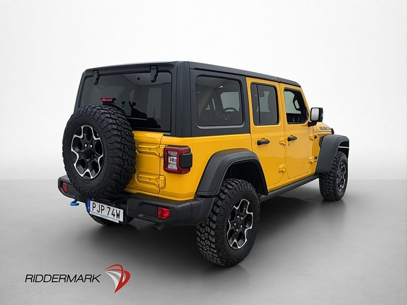Bild 4 av Jeep Wrangler Unlimited 4xe Rubicon Kamera Alpine Skinn