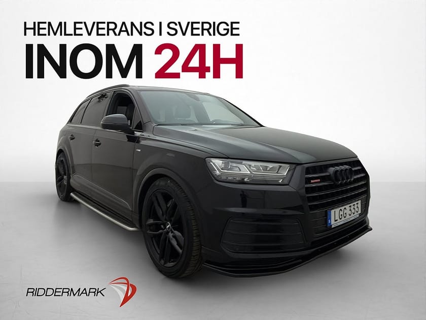 Bild 1 av Audi Q7 TDI V6 Q S-Line 7-Sits Luft Pano BOSE Cockpit Drag