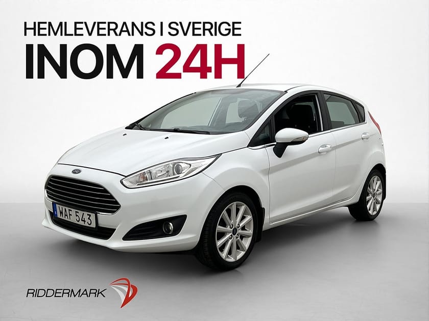 Bild 1 av Ford Fiesta 1.0 EcoBoost 100hk Titanium Bluetooth Farthåll.