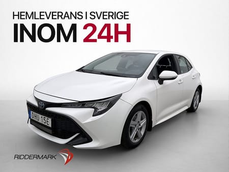 Toyota Corolla Hybrid 122hk M-värmare Nyservad TVÅ-brukare