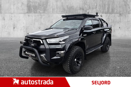 Toyota Hilux Dobbelcab D-CAB // AT35 // 204HK // DIESELVARMER // +++
