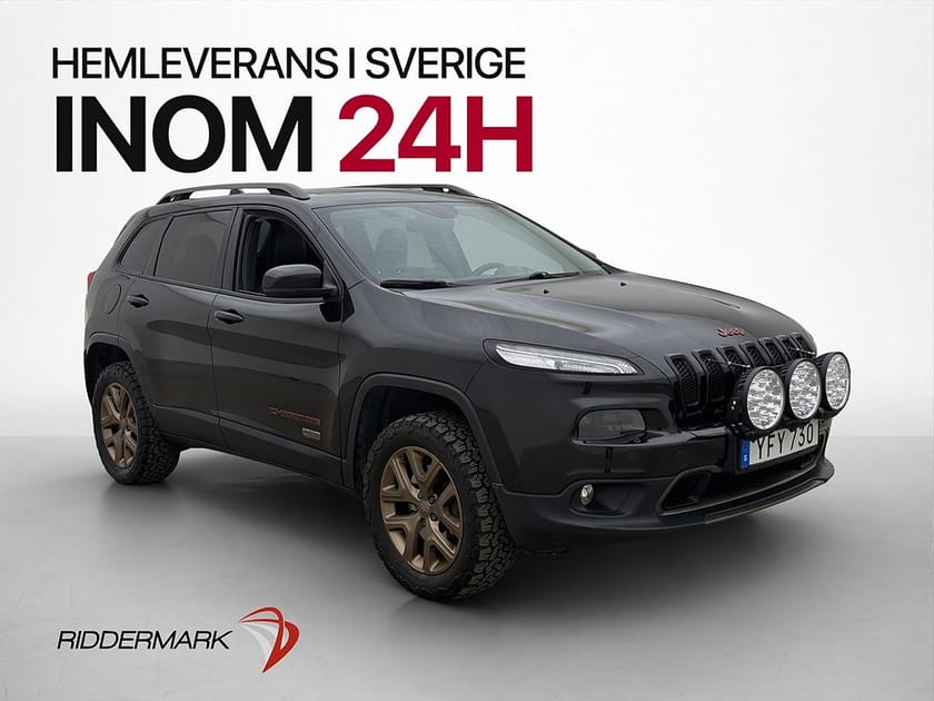 Bild 3 av Jeep Cherokee 2.2 CRD AWD 200hk Pano B-Kamera Skinn Navi