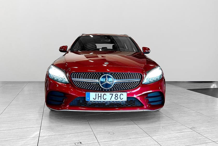 Bild 2 av Mercedes-Benz C 220 T d 9G-Tronic AMG Line Drag-Värmare