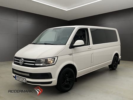 Volkswagen Caravelle Lång 4M M/K-Värmare Kamera 8-Sits Moms