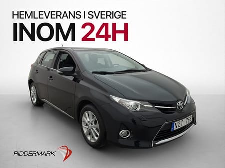 Toyota Auris 1.6 132hk Kamera Farthållare BT Få-Brukare