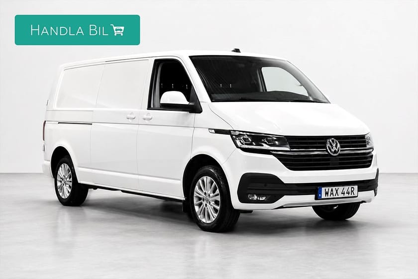 Bild 4 av Volkswagen Transporter T30 2.0 TDI L2 Dubbeldörr Aut Drag AdaptivF B-kam Moms 150hk