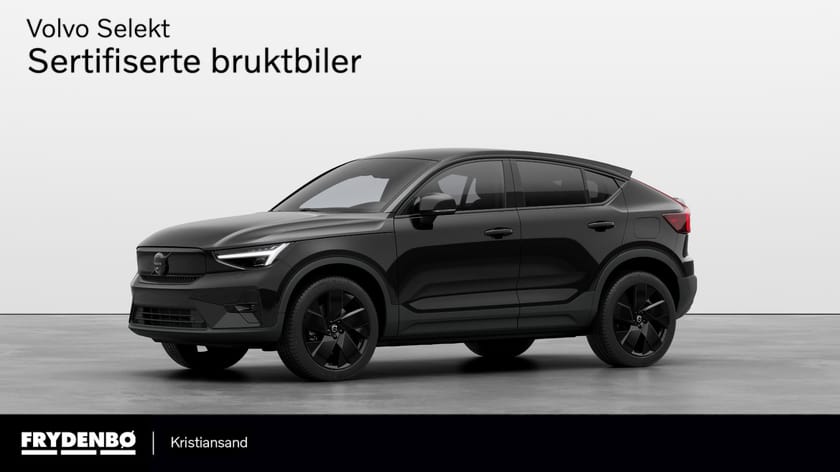 Bilde 1 av Volvo EC40 Twin Motor Performance Ultra Black Edt KROK|PANO|PIXEL