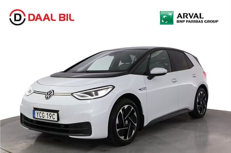 Volkswagen ID.3 Pro Performance 204HK 58kWh PRIVAT/FÖRETAGSLEASING