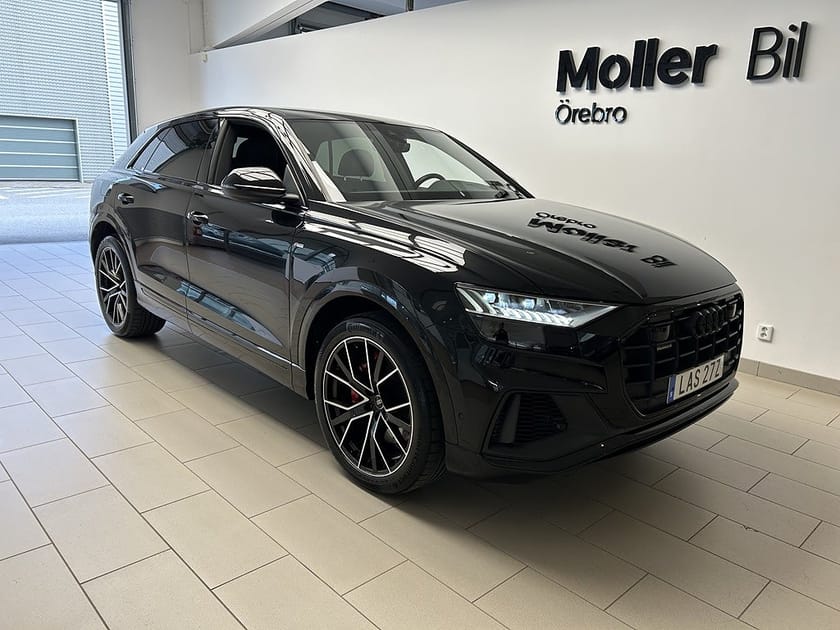 Bild 1 av Audi Q8 60 TFSI e quattro S LINE 462 HK / B&O / HuD / Drag