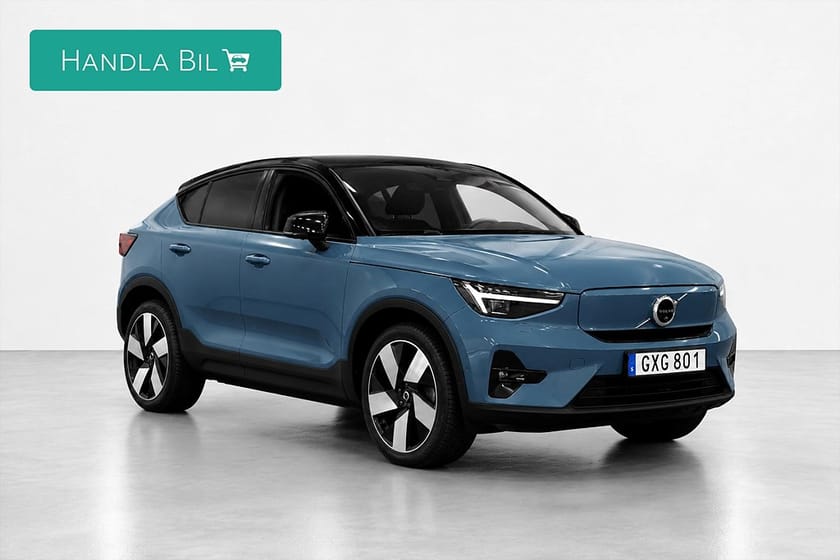 Bild 4 av Volvo C40 Recharge Twin Ultimate AWD Pano H/K P-värm Moms Drag