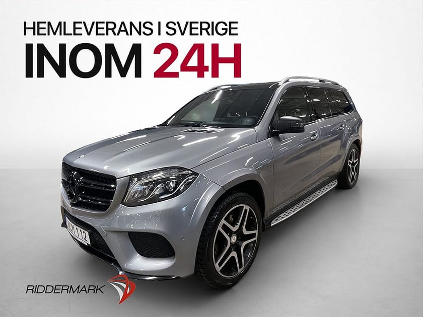 Bild 3 av Mercedes-Benz GLS 350 d 4MATIC 4M 7-Sits Pano Drag Skinn 360° Luft