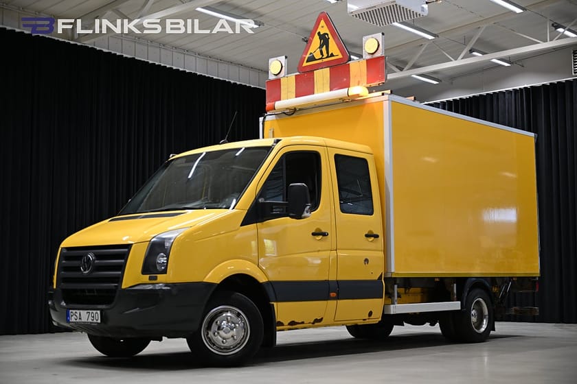 Bild 4 av Volkswagen Crafter Chassi Double Cab 2.5 TDI 136HK Automat|Dubbelhytt|Volymskåp|Bakgavellyft
