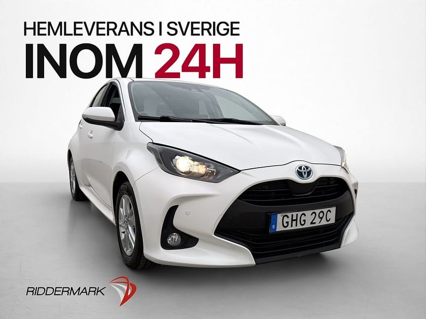 Bild 1 av Toyota Yaris Hybrid CVT 116hk Active Kamera Rattvärme MOMS