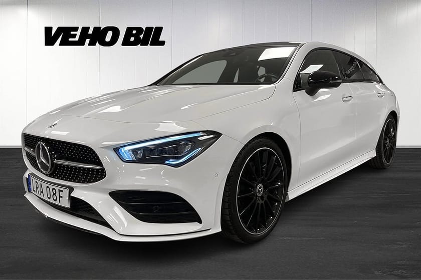 Bild 1 av Mercedes-Benz CLA 200 d Shooting Brake SB AMG Premium Plus Nightpack Drag Pano Kamera