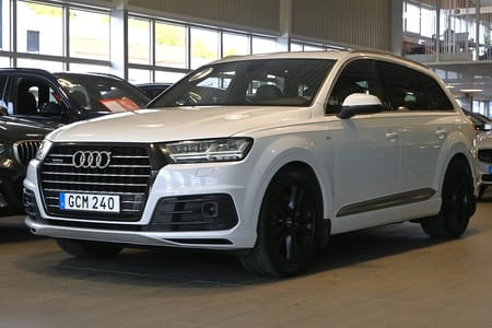 Audi Q7 V6 TDI 272hk Q S Line 7-sits Pano Värmare Drag