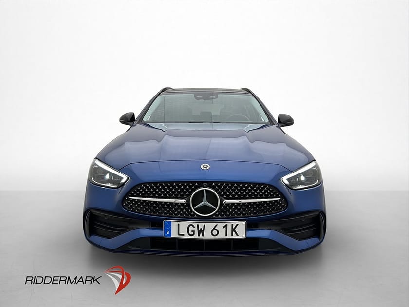 Bild 2 av Mercedes-Benz C 220 T d 4MATIC 220d AMG Pano Värmare 360° Navi HUD Drag