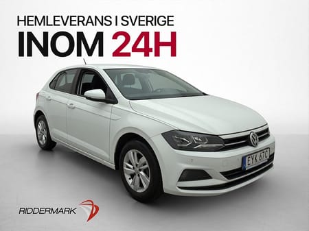 Volkswagen Polo 1.0 TSI 95hk Comfort P-Sensorer Bluetooth