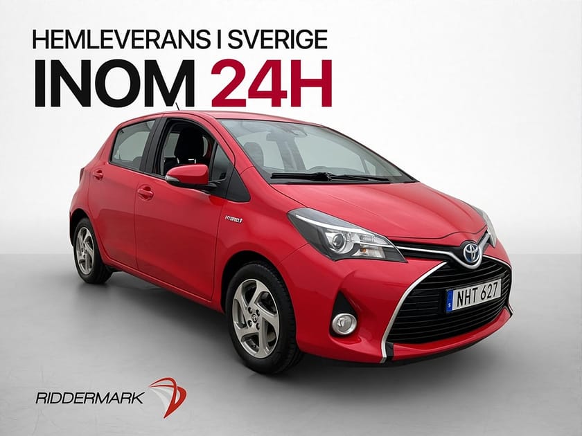 Bild 1 av Toyota Yaris Hybrid 101hk Active Kamera Farthållare 0.33 l/m