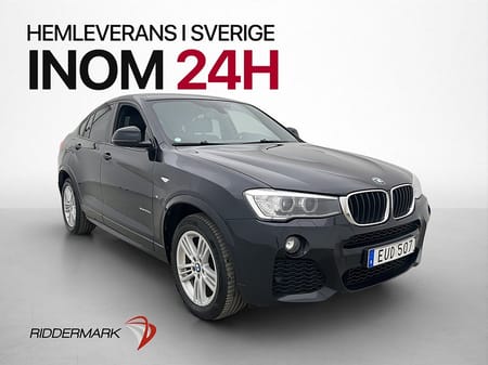 BMW X4 xDrive20d 190hk M Sport Taklucka Farthållare HiFi