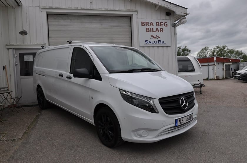 Bild 1 av Mercedes-Benz Vito 119 CDI 2.8t Nav Värmare Drag Läder Lång Inredning