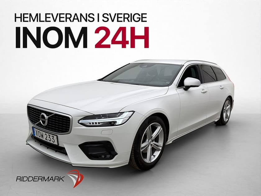 Bild 3 av Volvo V90 D4 Polestar R-Design B&W Värmare VOC Navi Dragkrok