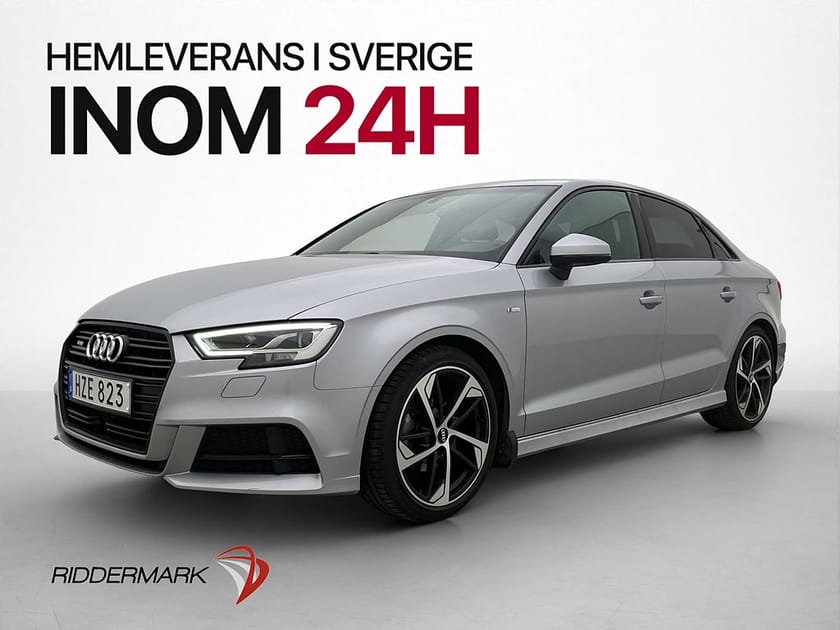 Bild 1 av Audi A3 Sedan 35 TFSI S-Line Massagestol Sensorer Halvskinn
