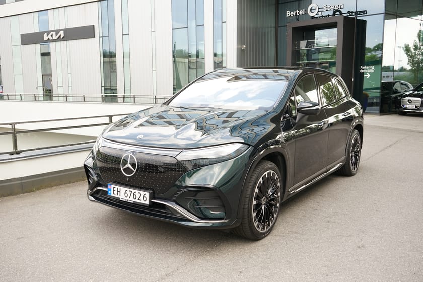 Bilde 3 av Mercedes-Benz EQS SUV 580 4MATIC AMG / Fullutstyrt / 7 seter