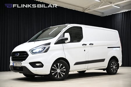 Ford Transit Custom 280 130HK Automat|Inredning|Dubbeldörr|LED|Nykamrem